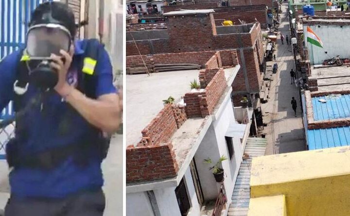 जहरीली गैस की चपेट में आने से सीओ समेत 35 लोग बेहोश