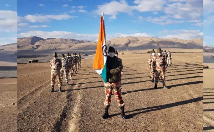 आइटीबीपी के जवानों ने 14 हजार फीट ऊंचाई पर फहराया तिरंगा, भारत माता की जय’ के नारों से गूंज उठ पहाड़