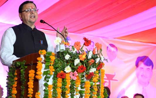 मुख्यमंत्री धामी द्वारा काशीपुर में द्वितीय भव्य दीपोत्सव-2022 दौरान द्रोणसागर परिसर में कुल 51,000 दीपो की श्रृंखला की गई प्रज्ज्वलित