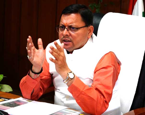 मुख्यमंत्री पुष्कर सिंह धामी ने कहा, ‘सैन्यधाम के निर्माण कार्यों में और तेजी लाई जाए’