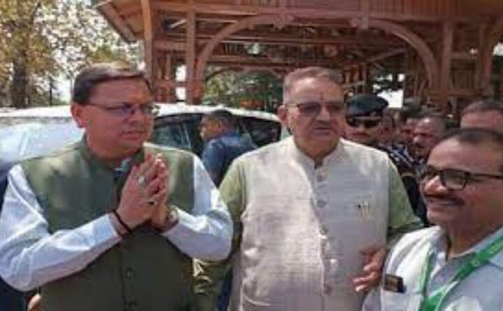 कौसाम्ब और उत्तराखंड सरकार द्वारा मिलेट्स पर आधारित कार्यक्रम का शुभारंभ करने के लिए सीएम धामी पहुंचे मसूरी