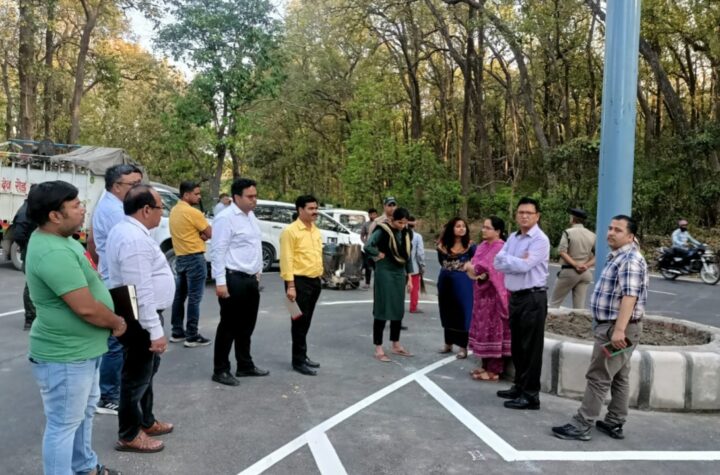 जी-20 सम्मेलन की तैयारियों का  जिलाधिकारी श्रीमती सोनिका ने किया स्थलीय निरीक्षण