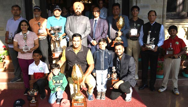 Three-day "Governors Cup Golf Tournament-2023" organized by Raj Bhavan Golf Club Nainital, concluded on Sunday