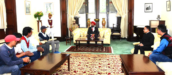 राज्यपाल लेफ्टिनेंट जनरल (से.नि.) गुरमीत सिंह ने राजभवन में होटल एसोसिएशन, नैनीताल के पदाधिकारियों के साथ बैठक की