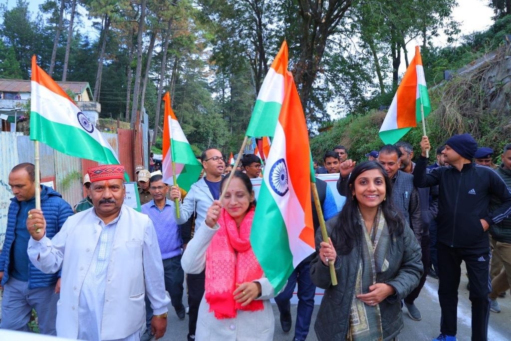 एकता और नशामुक्ति का संदेश लेकर निकली भव्य पथ यात्रा, सरदार पटेल के आदर्शों पर चलने का लिया संकल्प