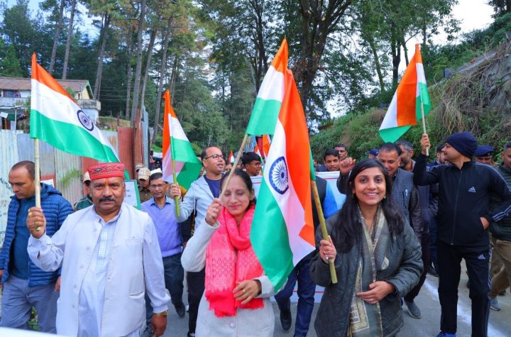 एकता और नशामुक्ति का संदेश लेकर निकली भव्य पथ यात्रा, सरदार पटेल के आदर्शों पर चलने का लिया संकल्प