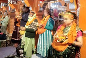 खड़ा दीया अनुष्ठान का शुभारंभ किया