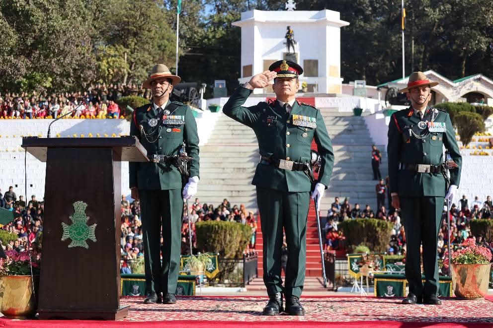 अग्निवीर कोर्स-6 बैच-1 के 449 अग्निवीर रिक्रूट्स भारतीय सेना की गढ़वाल राईफल्स में शामिल