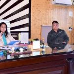 निर्माण कार्यों की प्रगति पर हुई समीक्षा बैठक