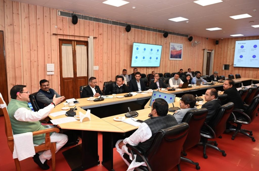 राज्य में दो स्प्रिचुअल इकोनॉमिक ज़ोन की स्थापना के लिए रोडमैप शीघ्र तैयार किये जाए- सीएम धामी