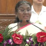 राष्ट्रपति ने राजभवन के मुख्य द्वार का किया शिलान्यास