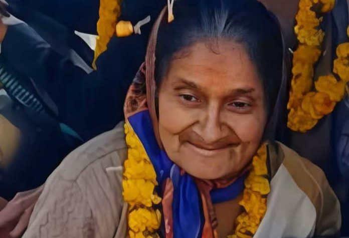 राधा कृष्ण कीर्तन मंडली की अध्यक्षा का निधन