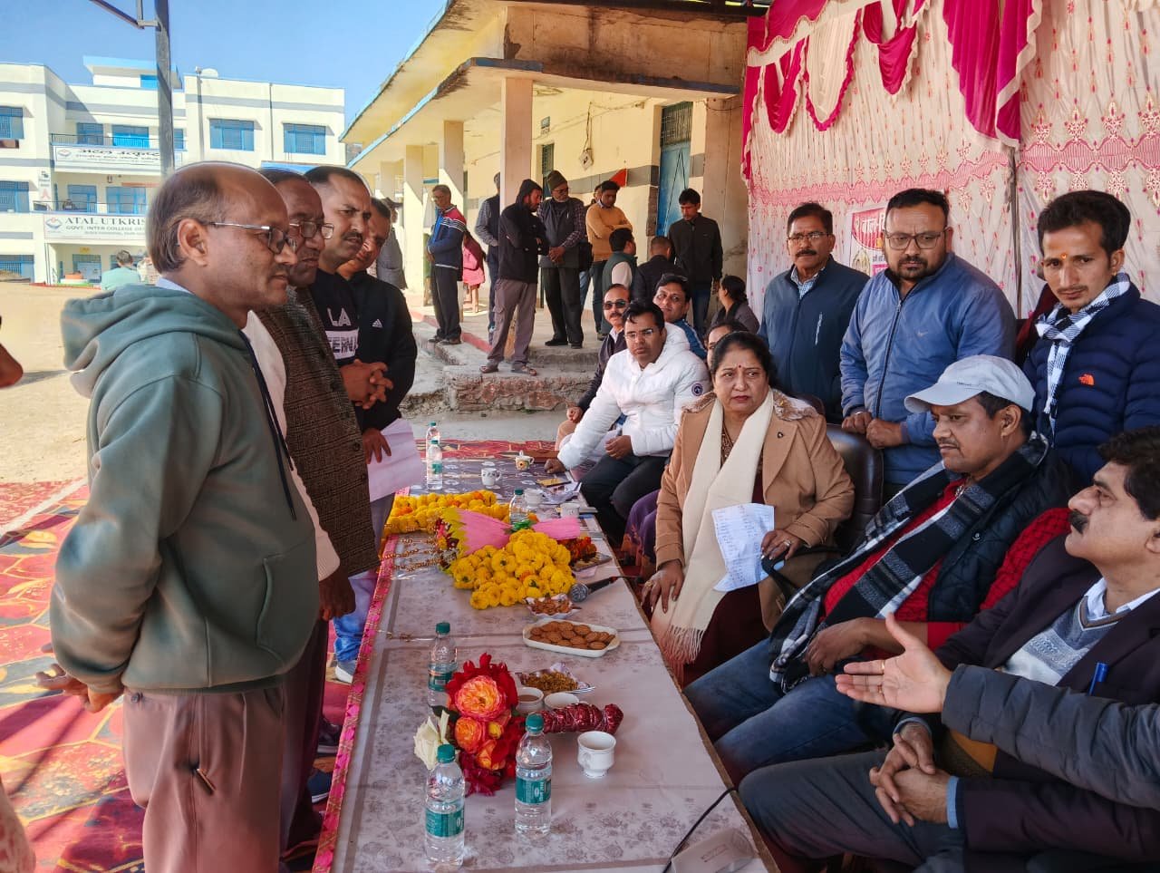 देवीखेत में जन-जन की सरकार, जन-जन के द्वार अभियान के तहत बहुउद्देश्यीय शिविर आयोजित