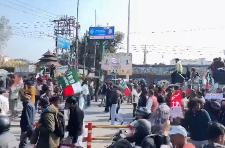 अंकिता भंडारी मामले में सीबीआई जांच की मांग को लेकर देहरादून में प्रदर्शन