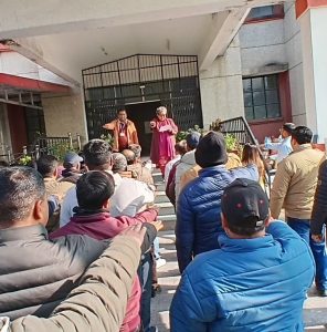 स्वास्थ्य निदेशालय में मनाया गया मतदाता दिवस अधिकारी एवं कर्मचारियों ने ली शपथ