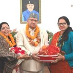 घुघुतिया त्यार व मकर संक्रांति पर कुर्मांचल परिषद के सदस्यों ने गणेश जोशी को दी शुभकामनाएं