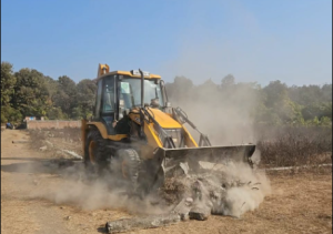 एमडीडीए का अवैध प्लॉटिंग पर करारा प्रहार, रानीपोखरी–थानों में बड़ी कार्रवाई, 22–27 बीघा में फैली अवैध प्लॉटिंग ध्वस्त