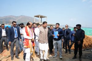 मुख्यमंत्री ने किया महिला स्पोर्ट्स कॉलेज का निरीक्षण