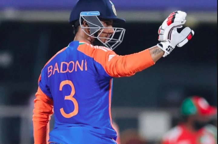 टी20 विश्व कप 2026- अभ्यास मुकाबलों के लिए भारत ए टीम घोषित, आयुष बदोनी को सौंपी गई कमान