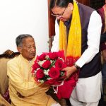 मुख्यमंत्री ने पूर्व मुख्यमंत्री ख़डूडी को होली की बधाई