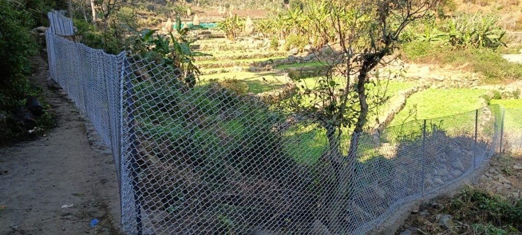 घेरबाड़ योजना से सुरक्षित हुई फसलें, 339 हेक्टेयर कृषि भूमि को मिला संरक्षण