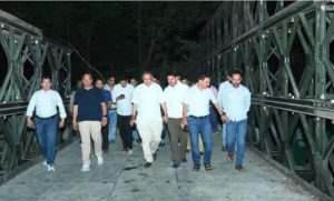 मसूरी-देहरादून मार्ग पर निर्मित वैली ब्रिज जनता को समर्पित, कैबिनेट मंत्री गणेश जोशी ने किया उद्घाटन