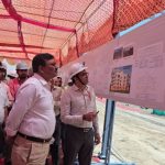 मुख्य सचिव आनन्द बर्द्धन ने निर्माणाधीन सेटेलाइट एम्स का किया स्थलीय निरीक्षण