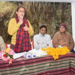 मंत्री रेखा आर्या ने जन मिलन कार्यक्रम में सुनीं ग्रामीणों की समस्याएं