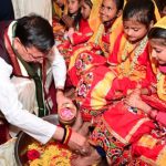 सीएम धामी ने श्री पीठम स्थापना महोत्सव में 1100 कन्याओं का पूजन व माँ राजेश्वरी का किया अभिषेक