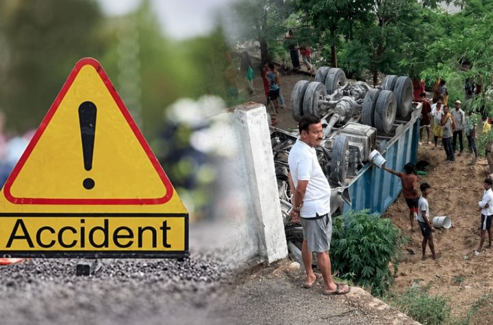 ऋषिकेश में दर्दनाक हादसा, अनियंत्रित होकर खेत में गिरा ट्रक, दो लोगों की मौत