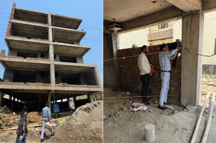एमडीडीए की बड़ी कार्रवाई, सुभाष नगर में अवैध निर्माण सील