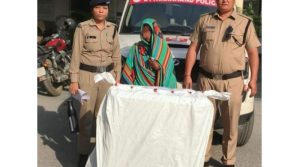 एटीएम से एसी का आउटडोर यूनिट और कॉपर वायर चोरी करने वाली महिला गिरफ्तार