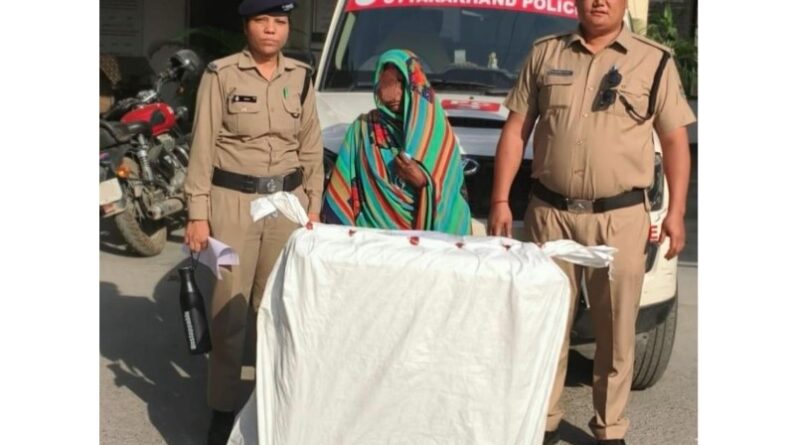 एटीएम से एसी का आउटडोर यूनिट और कॉपर वायर चोरी करने वाली महिला गिरफ्तार
