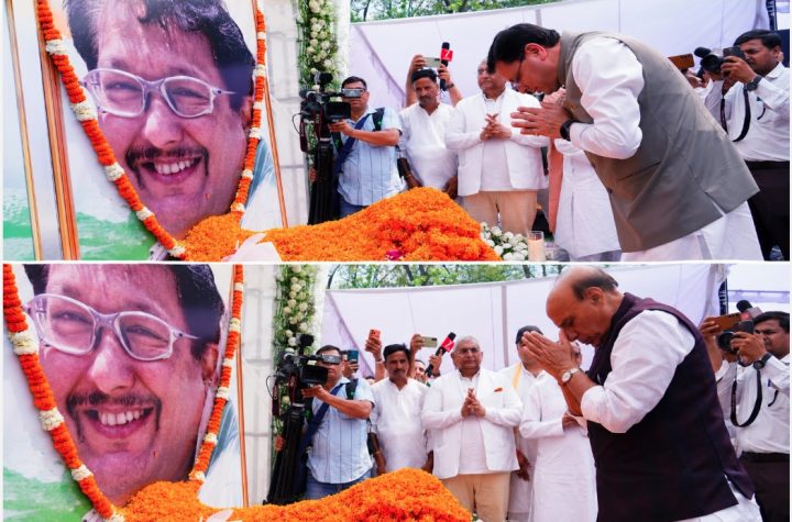 केंद्रीय रक्षामंत्री राजनाथ सिंह और सीएम धामी ने जसपाल राणा को दी श्रद्धांजलि