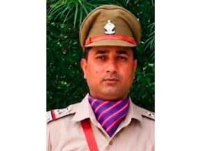 शिवपुरी चौकी प्रभारी विनोद कुमार शर्मा की सड़क हादसे में मौत