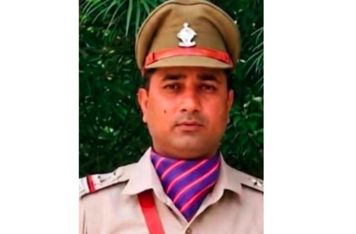 शिवपुरी चौकी प्रभारी विनोद कुमार शर्मा की सड़क हादसे में मौत