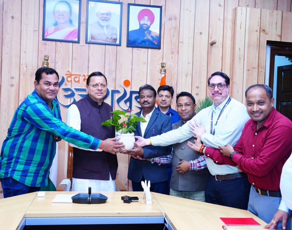 मुख्यमंत्री से मिला प्रतिनिधि मंडल