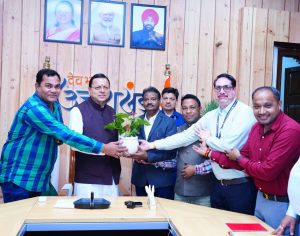 मुख्यमंत्री से मिला प्रतिनिधि मंडल