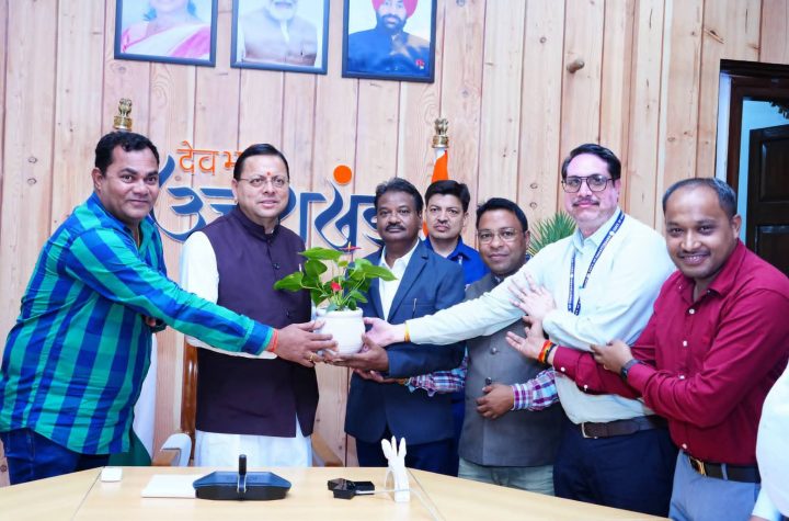 मुख्यमंत्री से मिला प्रतिनिधि मंडल