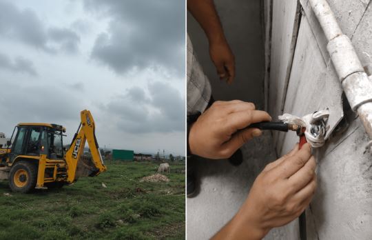 उपाध्यक्ष बंशीधर तिवारी की सख्ती : एमडीडीए का अवैध निर्माणों पर बड़ा प्रहार, अवैध प्लॉटिंग ध्वस्त, तीन निर्माण सील