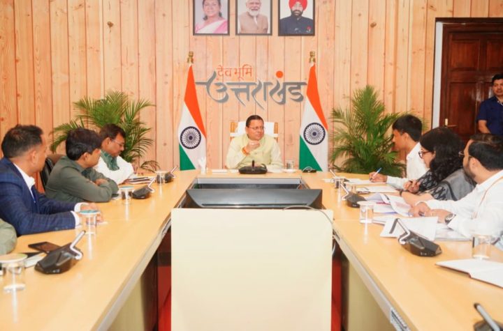 मुख्यमंत्री ने नीति आयोग की टीम के साथ राज्य के विकास के विभिन्न विषयों पर की विस्तृत चर्चा