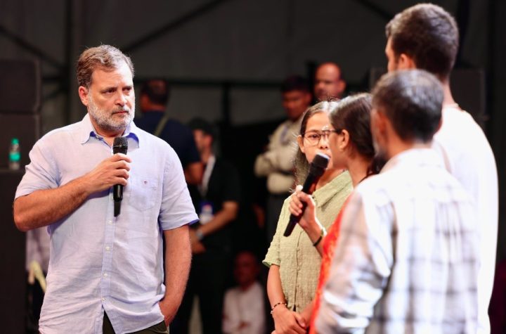 पेपर लीक युवाओं के सपनों पर सबसे बड़ा हमला, ‘छात्रों की गूंज’ कार्यक्रम में बोले राहुल गांधी