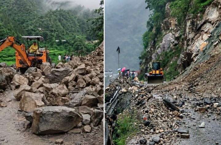 बारिश से चारधाम यात्रा प्रभावित, भूस्खलन से यमुनोत्री-गंगोत्री हाईवे कई जगह बंद