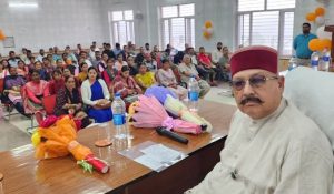 ‘श्रमिक अपने पसीने से प्रदेश के विकास की नई इबारत लिख रहे’- महाराज