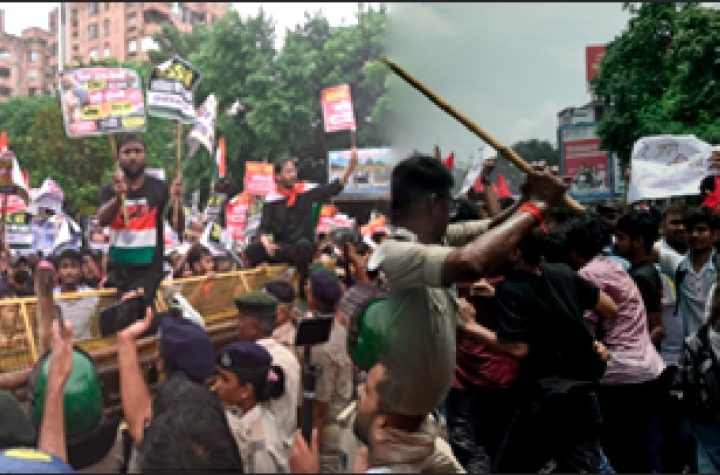 पटना में छात्रों का प्रदर्शन, अपनी मांगों को लेकर सड़क पर उतरे अभ्यर्थी