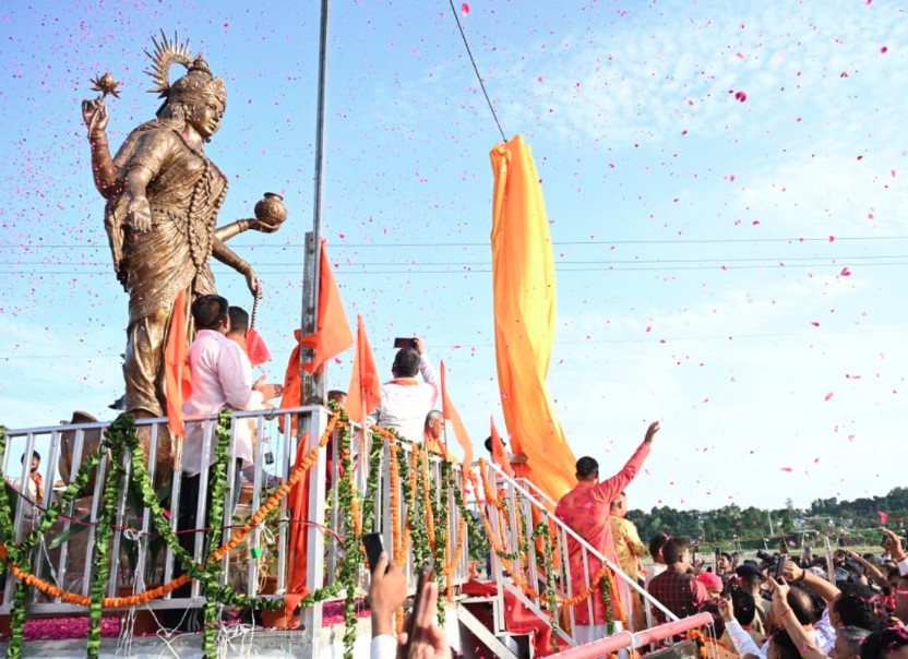 हरिपुर कालसी को मिली बड़ी आध्यात्मिक सौगात, मुख्यमंत्री धामी ने किया माँ यमुना की प्रतिमा का अनावरण