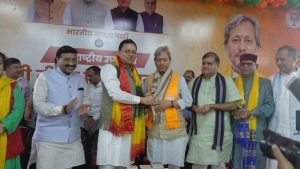 जीत दर्ज कर विकसित उत्तराखंड लक्ष्य की तरफ बढ़ना है : तीरथ