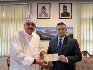 महाराज ने की नेपाल के राजदूत से भेंट, हर संभव मदद कर दिया भरोसा