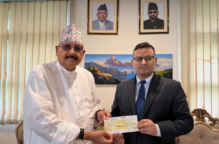 महाराज ने की नेपाल के राजदूत से भेंट, हर संभव मदद कर दिया भरोसा