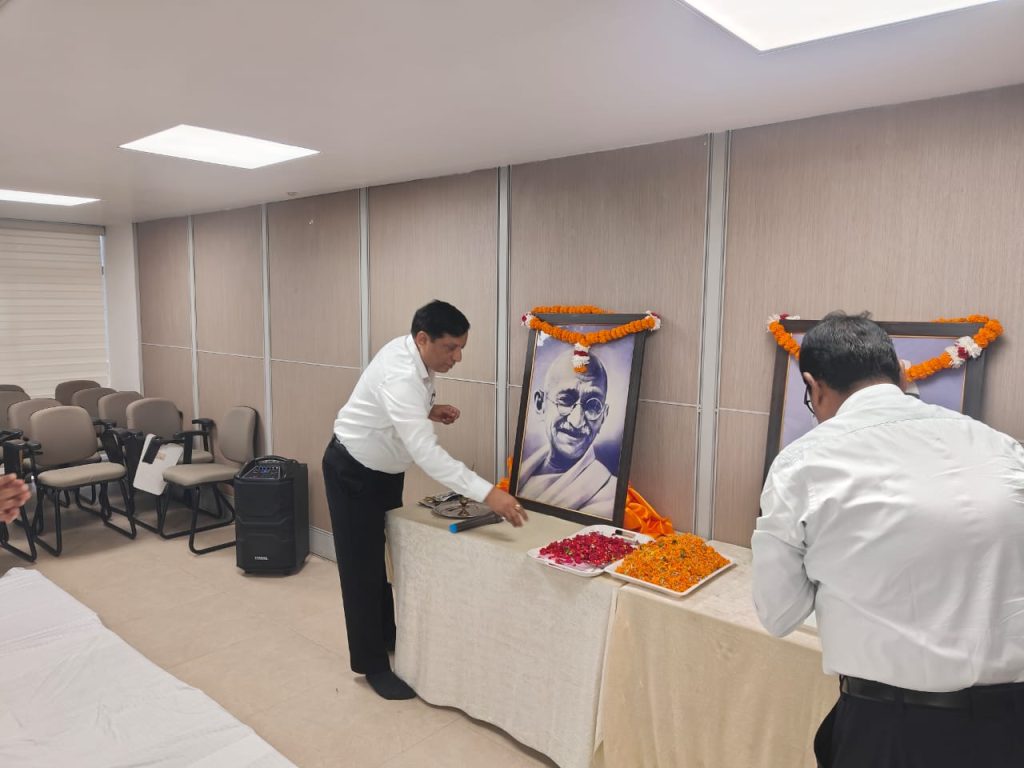 सत्य, अहिंसा और सादगी के आदर्शों को एमडीडीए ने किया नमन